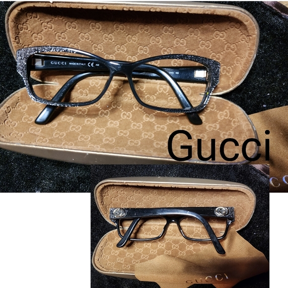 Auth Gucci GG 3203 YHR Deep Midnight Blue Eyeglasses. - Picture 3 of 11